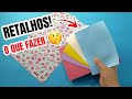 IDEIAS FÁCEIS PARA FAZER COM SOBRAS DE TECIDO | RETALHOS DE TECIDO| SHOW DE ARTESANATO