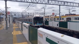 埼玉高速鉄道2000系2101F 各停浦和美園行き 元住吉駅到着