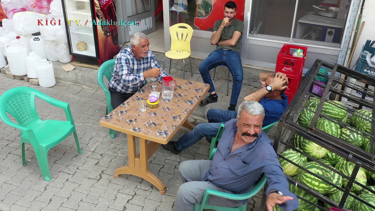 KİĞI TV//Adaklı ilçesi Çarşı içi drone çekim vidyosu-1