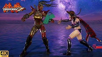 Tekken 7 | Master Raven 💥 Eliza | CPU vs CPU AI vs AI
