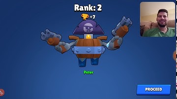 Brawl Stars solo showdown grind with Darryl