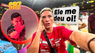 O CRISTIANO RONALDO FALOU COMIGO NO JOGO DE PORTUGAL!! (Portugal x Suíça)