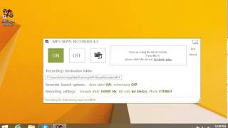 How to hide and unhide MP3 Skype recorder