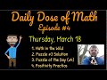 Daily Dose of Math #4 - "More Testing = More Cases"