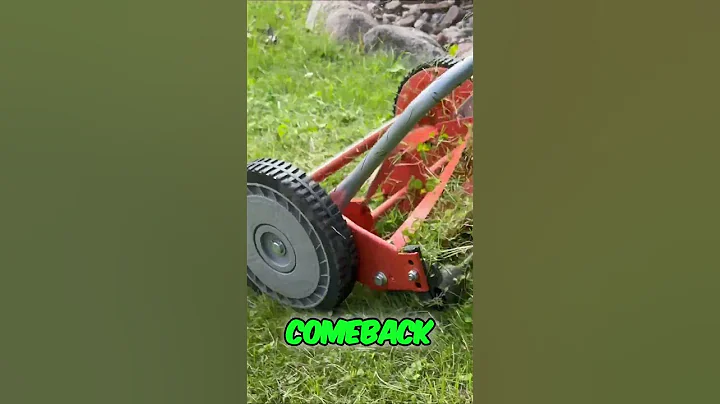 Why This Old-School Lawn Mower Is Making a Comeback! 🔥