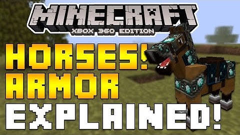 Minecraft Xbox & Playstation - "TITLE UPDATE 19 HORSE ARMOR" FULLY EXPLAINED FEATURES! [TU19]