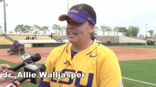 LSU softball earns the series sweep over Mississippi State