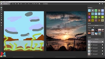 🎨 AI Art Magic Turning Doodles into Realistic Landscapes with NVIDIA Canvas