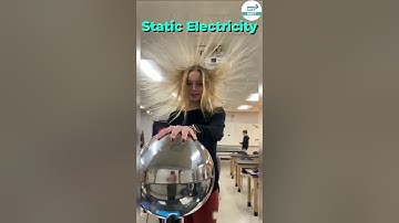 Static Electricity  🤔⚡| #Shorts #shortfeed #physics #scienceexperiment