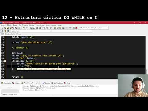🤪 12 - ¡BUCLE DO WHILE en C! | ©️ Tutorial Programación en C ©️