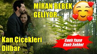 #kançiçekleri #dilbar MİRAN BEBEK GELİYOR | Canlı Yayın Canlı Sohbet