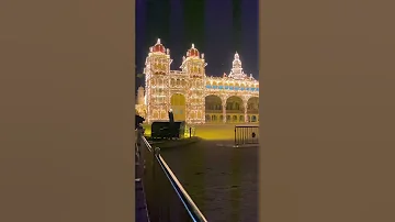 Mysore Wadiyar Royal Palace #youtubeshorts