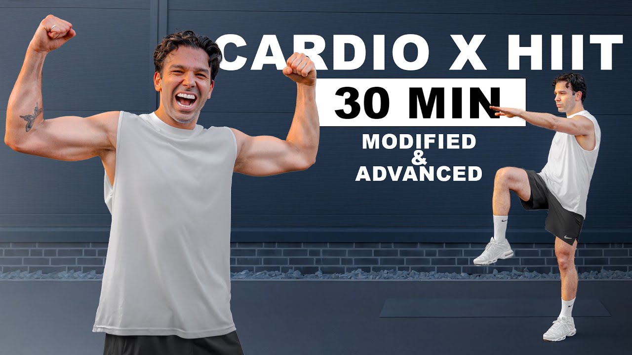 30 MIN FULL BODY CARDIO HIIT Workout (Intense, No Equipment) - YouTube