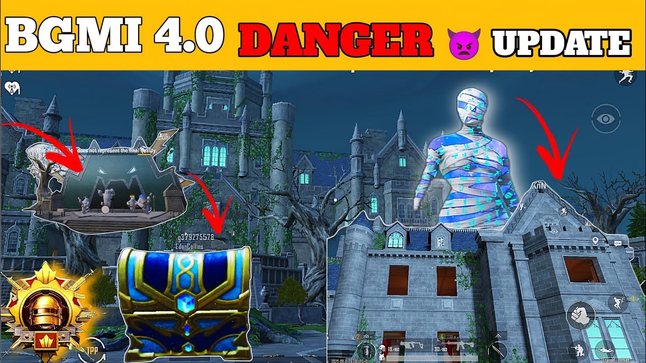 BGMI 4.0 DEADLY UPDATE! 🔥 New Mode, Guns & Ghost Event Leaked