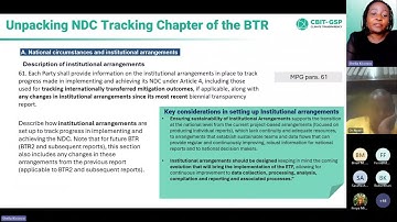 Unpacking NDC Tracking Chapter of the BTR in Anglophone Africa Transparency Network