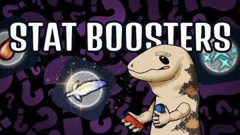 How to Use Your Stat Boosters