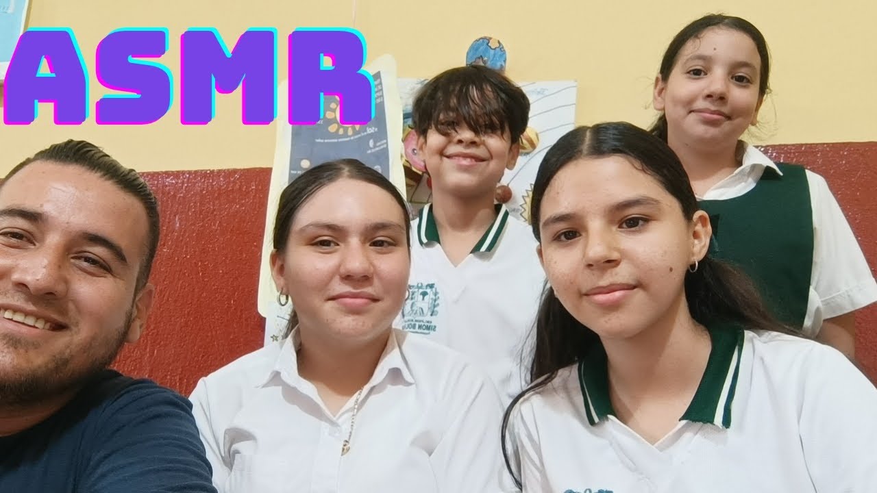 ‼️ASMR‼️ con mis 📚ALUMNOS📚 super 💆RELAJANTE💆
