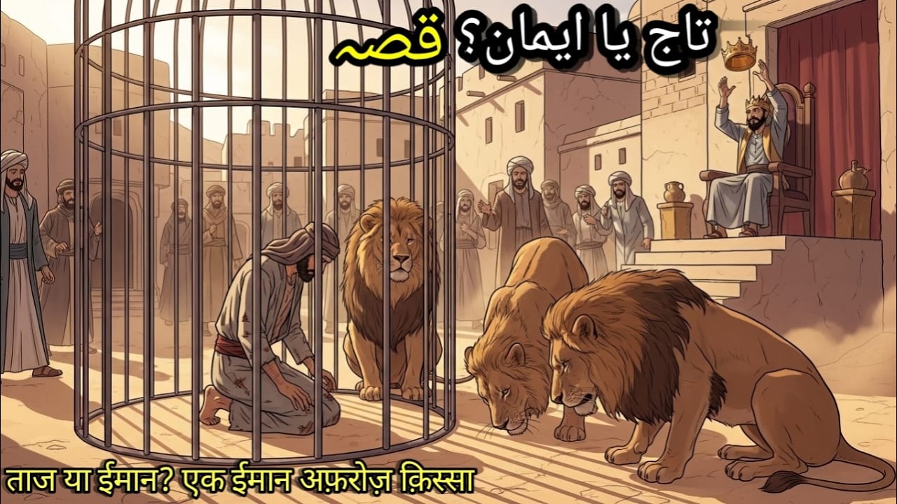 “Iman Ki Taqat: Jab Sher Bhi Jhuk Gaye… Aur Badshah Ne Taaj Chhoda!”