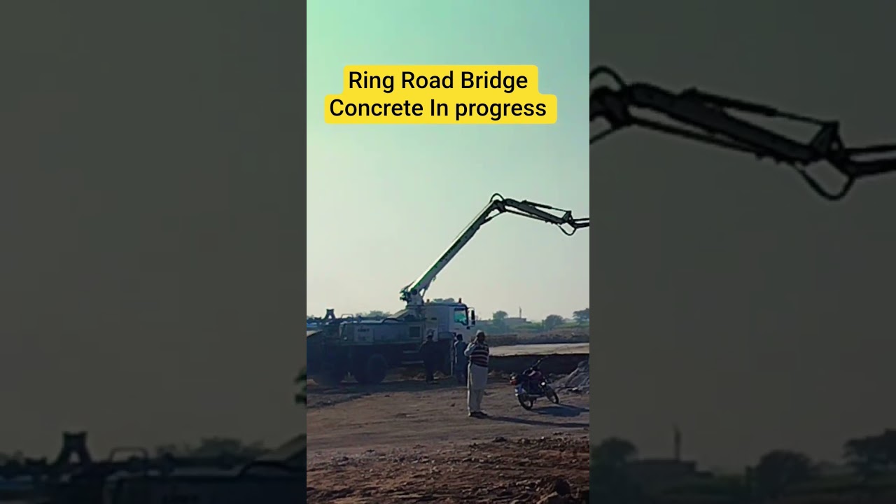 Ring Road Rawalpindi Bridge Concrete In progress | Travel Pakistan | Anjum Jamil vlogs