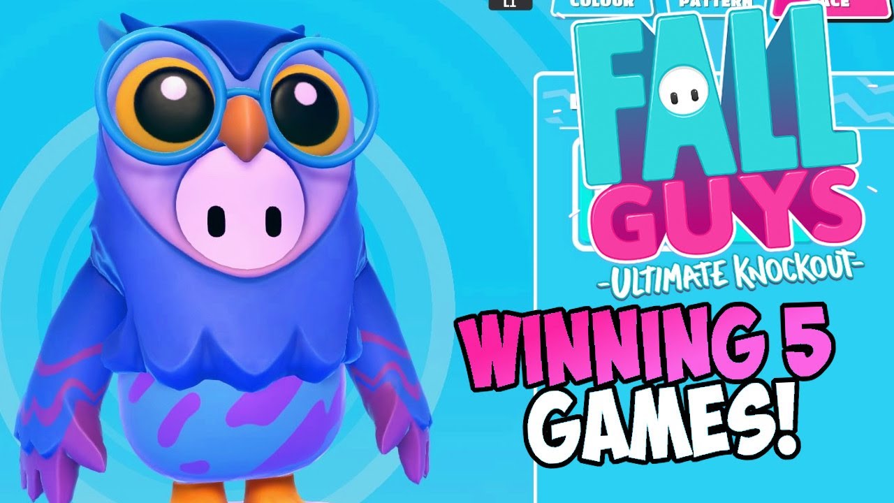 THE FULL OWL COSTUME FOR WINNING 5 GAMES! | Fall Guys - YouTube