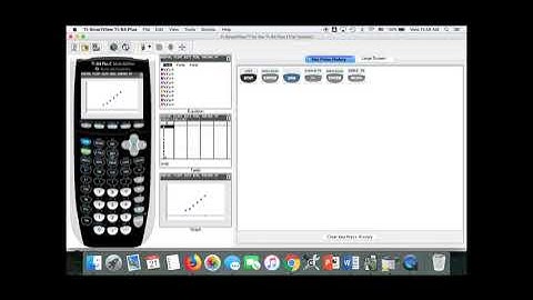 College Algebra: How to Find & Store a Regression Equation in the TI - 84 Calculator