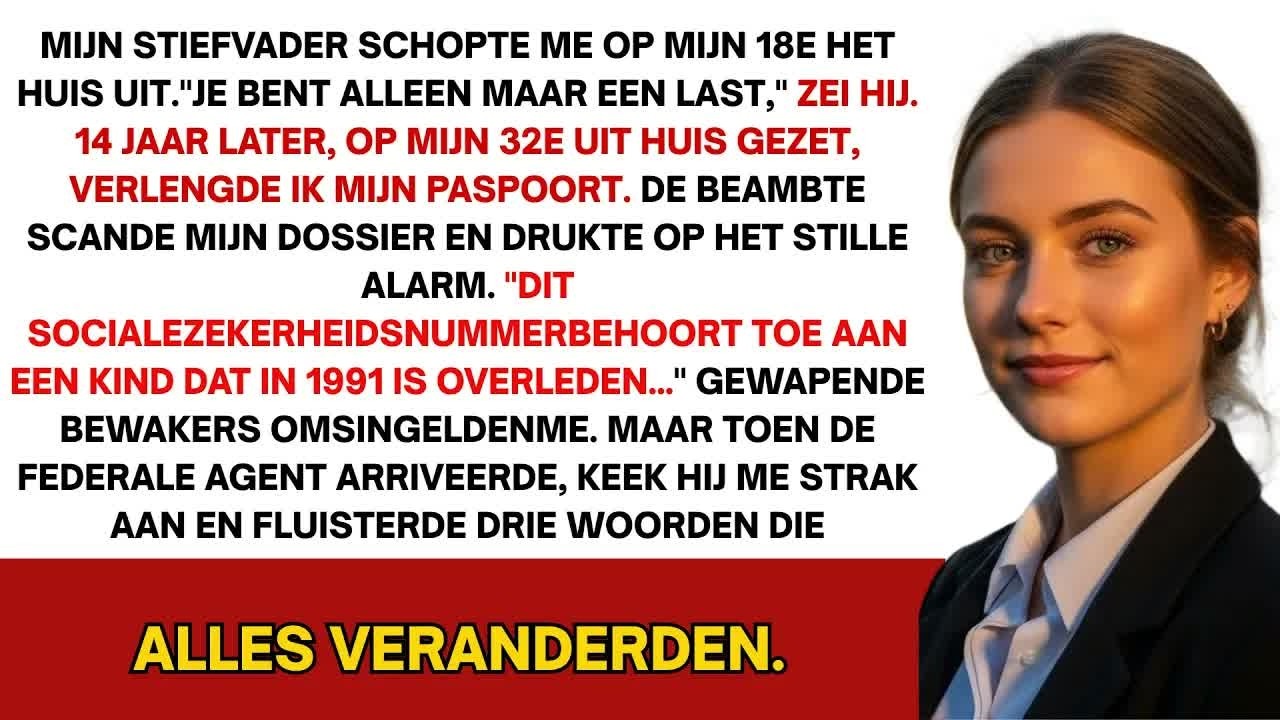 Ik stond bij de balie van het gemeentehuis met twaalf euro en een uitzettingsbevel, wachtend op een stempel zodat ik als schoonmaakster kon beginnen. In plaats daarvan werd het scherm rood en zei...