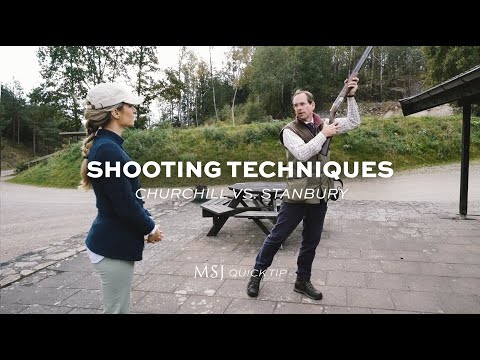 Shooting Techniques: Churchill vs. Stanbury | Quick Tips | Feat. Giles Culley