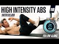 21minute high intensity follow along ab workout  faster fat loss