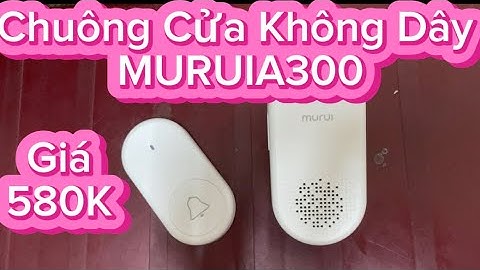 Chuông Cửa Không Dây Xuyên Tường Giá Rẻ MURUI A300