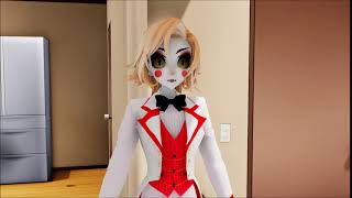 【MMD X Hazbin Hotel】 if Lucifer was a waiter