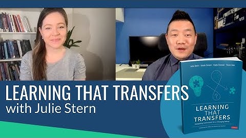 Julie Stern - Learning that Transfers and Conceptual Understanding
