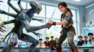 ER ZOG EIN MESSER IM UNTERRICHT — DAS DEATHWORLD-MÄDCHEN LÄCHELTE NUR UND BEENDETE ES