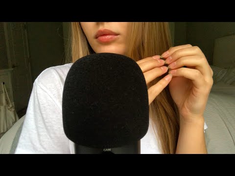 ASMR fast nail tapping💕 ~natural nails~ | whispered