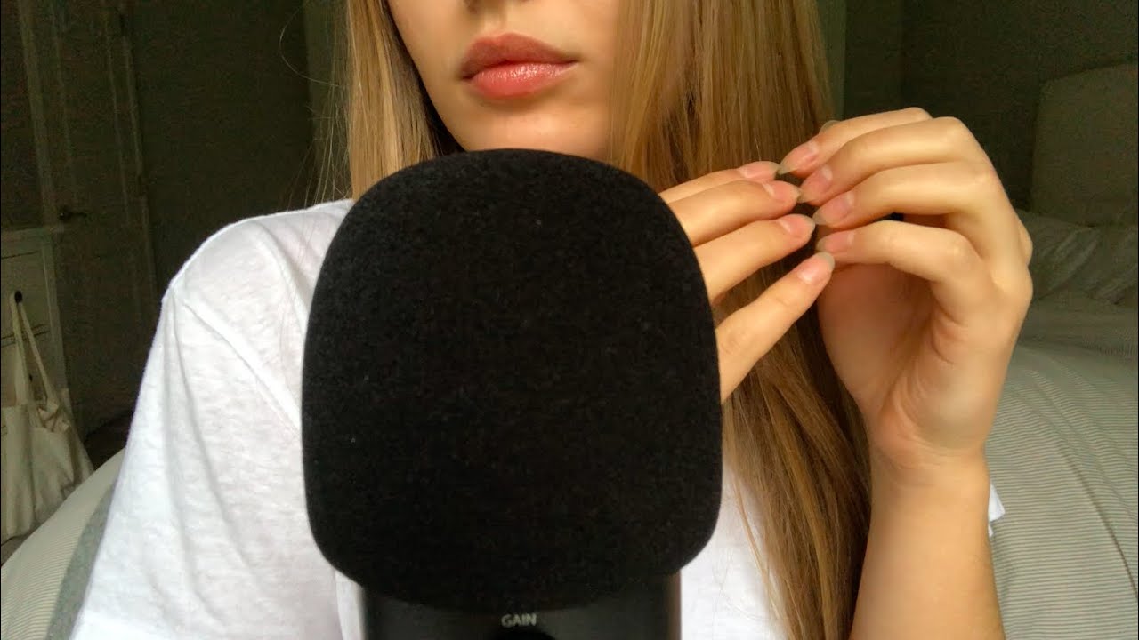 ASMR fast nail tapping💕 ~natural nails~ | whispered