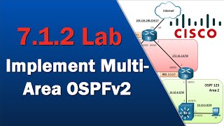 7.1.2 Lab - Implement Multi-Area OSPFv2