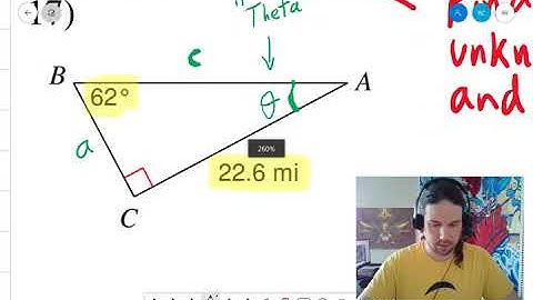 Right Triangle Trigonometry Part 10: Solving Right Triangles