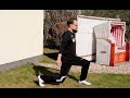 6. Fitnessübung - Ausfallschritt Teil 2 / Lunges part 2