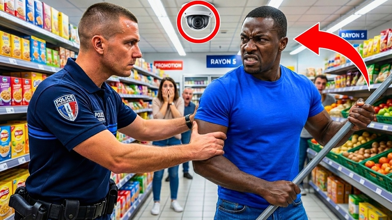 Un policier agresse un Commando Marine dans une supérette — La vidéosurveillance le confond.