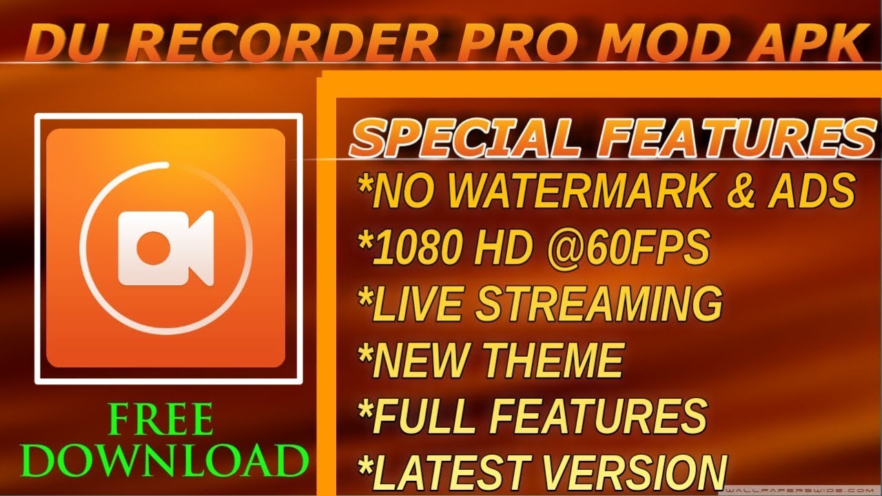 Du Recorder Pro Premium Mod Latest Version | Download Du Recorder Pro Premium Apk 2020 - YouTube