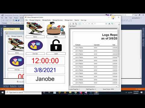 Library Management System in C# and MySQL Database with Full Source Code | Free to Download