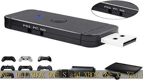 JZW-Shop Controller Adapter USB for N-Switch PS3 PC, Dongle Bluetooth Compatible with PS5/ PS3/ PS4