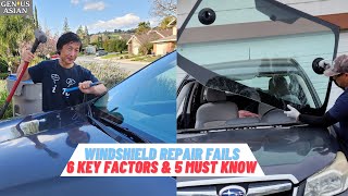 Cracked/Chipped Windshield: Repair vs. Replace 6 Key Factors