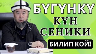 БИЛИП КОЙ! БҮГҮНКҮ КҮН СЕНИКИ! ЖАШООНУ ЖАРКЫРАТА ЖАША!