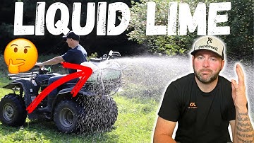 FOOD PLOTS - Liquid Lime Is NOT The Answer...