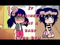 If Marinette was a baby for 24H (Marichat) (Mlb)