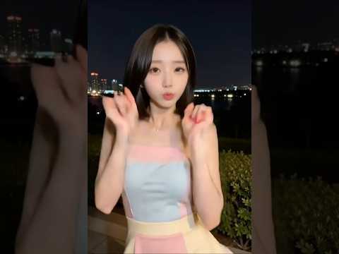 한강 공원 산책하다 틱톡 댄스챌린지 깜찍 핵폭탄 투척🚀