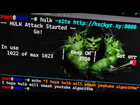A Denial-of-service (DoS) tool 🔧 demo 》HULK 🤢