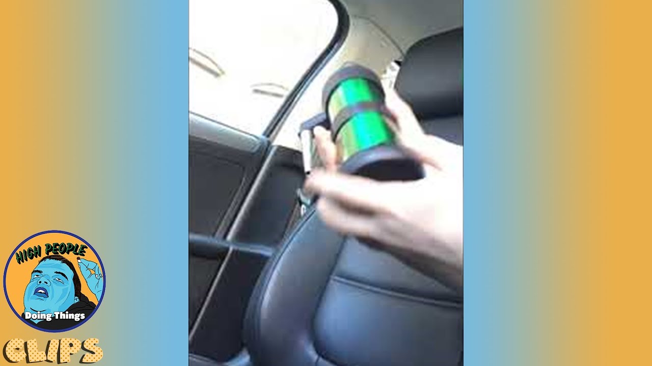 Awesome Concealed Bong in Cup | High People Doing Things Clips