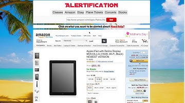 How to get free Amazon Price Alerts