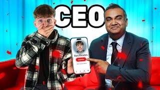 I Got The CEO Of YouTube To SUBSCRIBE To Me!!